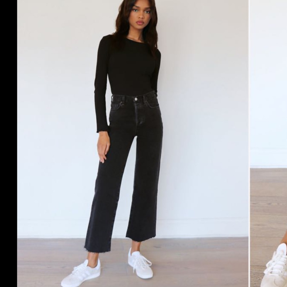 SOLD - Aritzia Black Flare & Wide Leg Jeans - SOLD